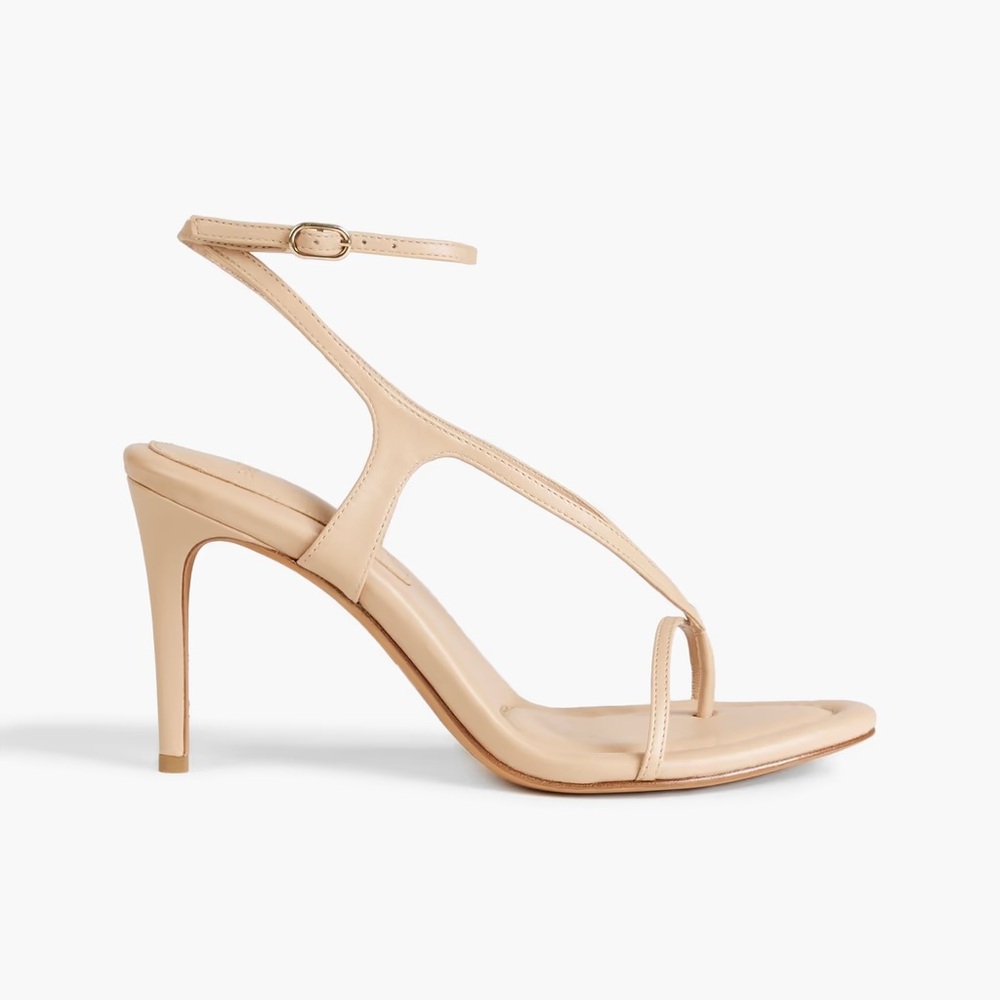 Alexandre Birman Alicia 85mm Beige Sandals 38.5 (fits 7.5-8)